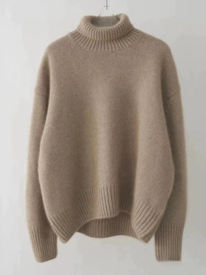 Zoey - Oversized High Neck Sweater
