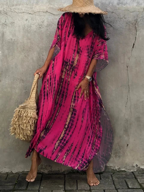 Cotton Holiday Resort Maxi Dress