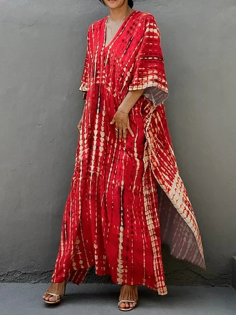 Cotton Holiday Resort Maxi Dress