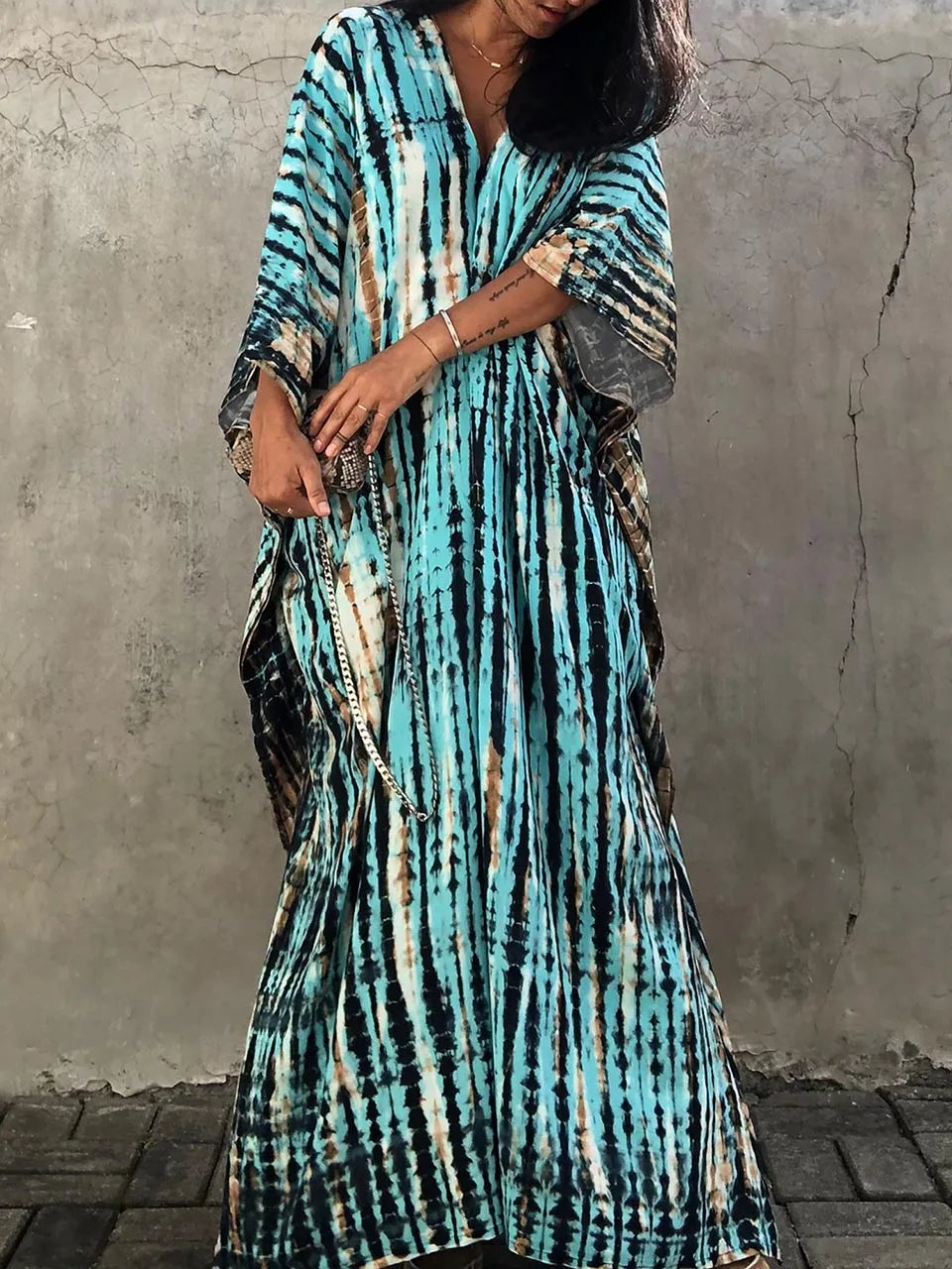 Cotton Holiday Resort Maxi Dress