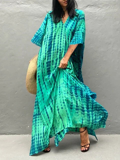 Cotton Holiday Resort Maxi Dress
