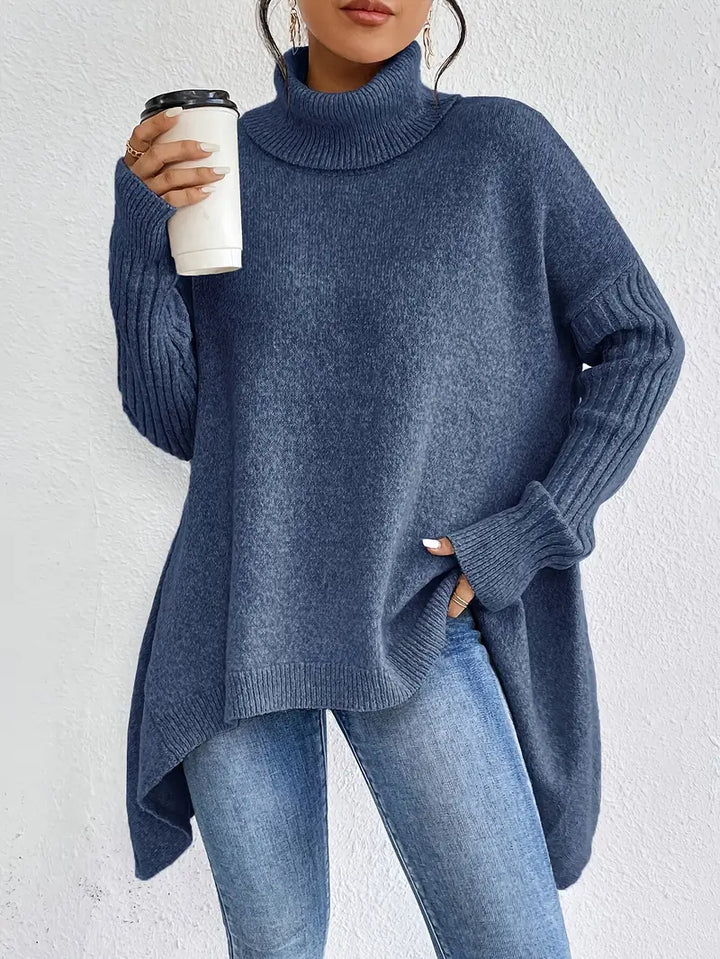 Paola - HIGH NECK MAXI JUMPER