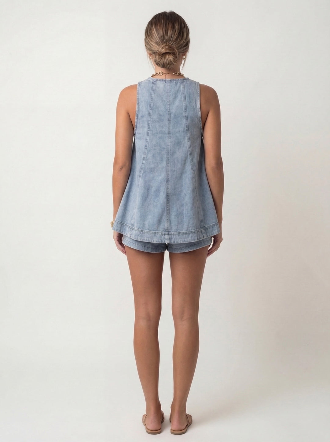 Davin™ Relaxed Denim Two-Piece Set