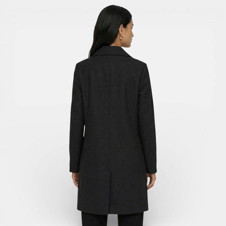 Thomasina | Elegant Midi Trench Coat with Modern Cut and Flattering Silhouette