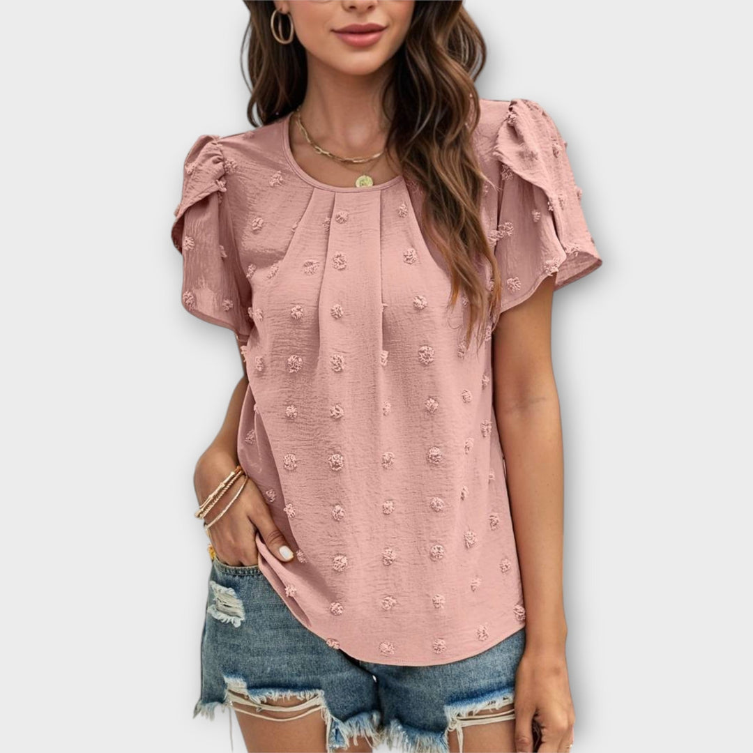 Charlotte – The Perfect Dot Blouse