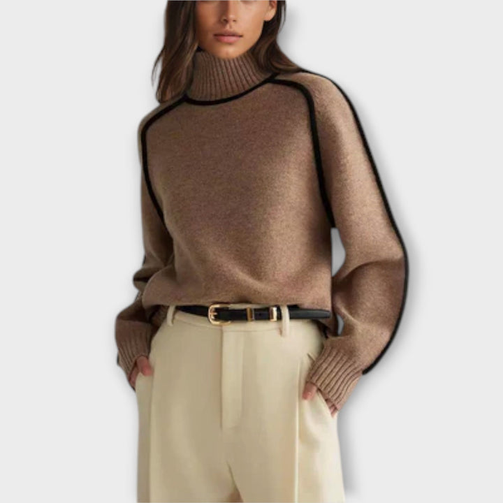 Emilie - Soft & Elegant Roll Neck Jumper