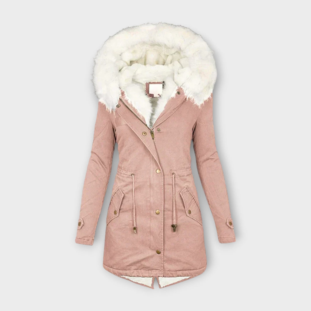 Ivara - Waterproof Winter Jacket with Faux Fur Lining