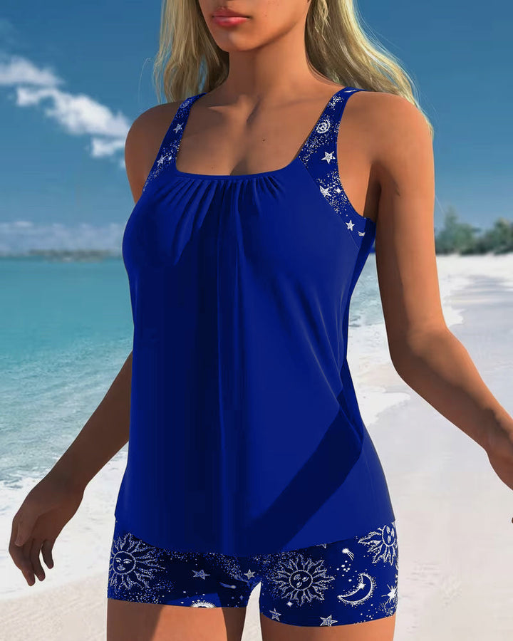 Salomé - Tankini with Solar Print