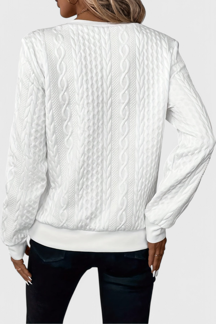 Zoey | Soft Zip Knit Jumper