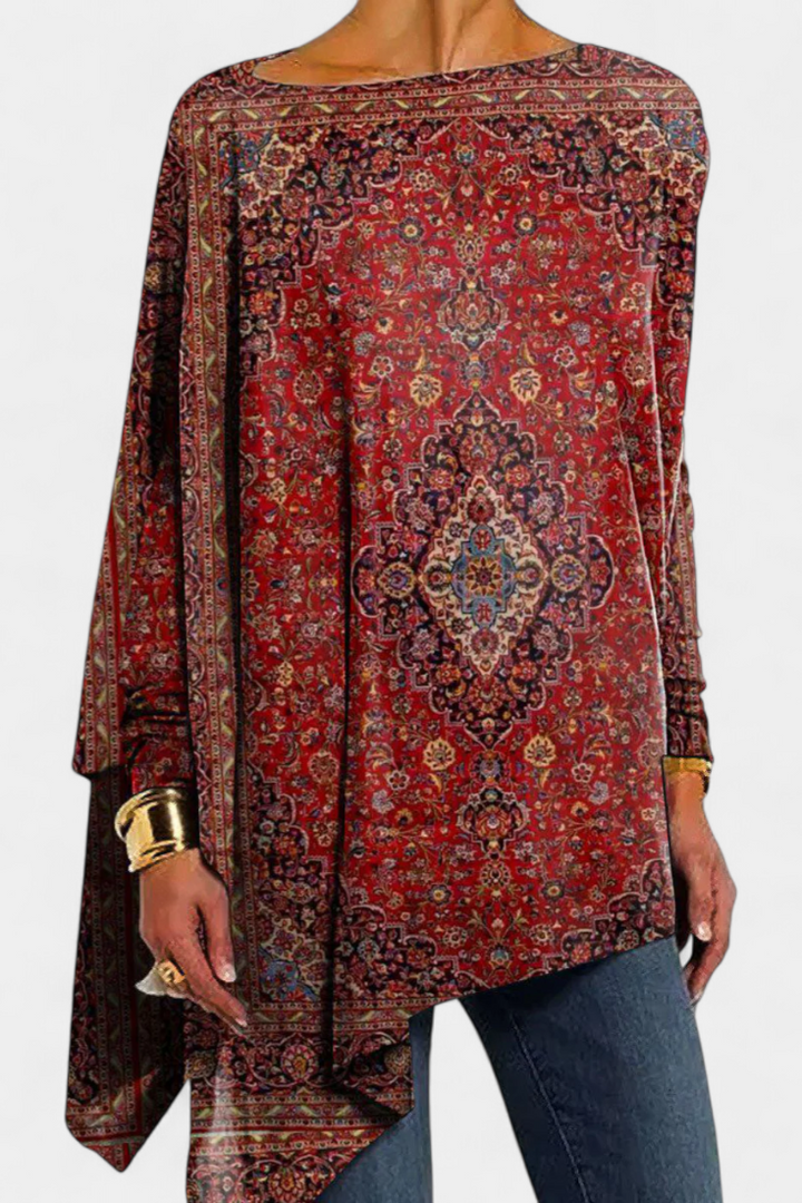 Elegant Boat Neck Andina Jumper