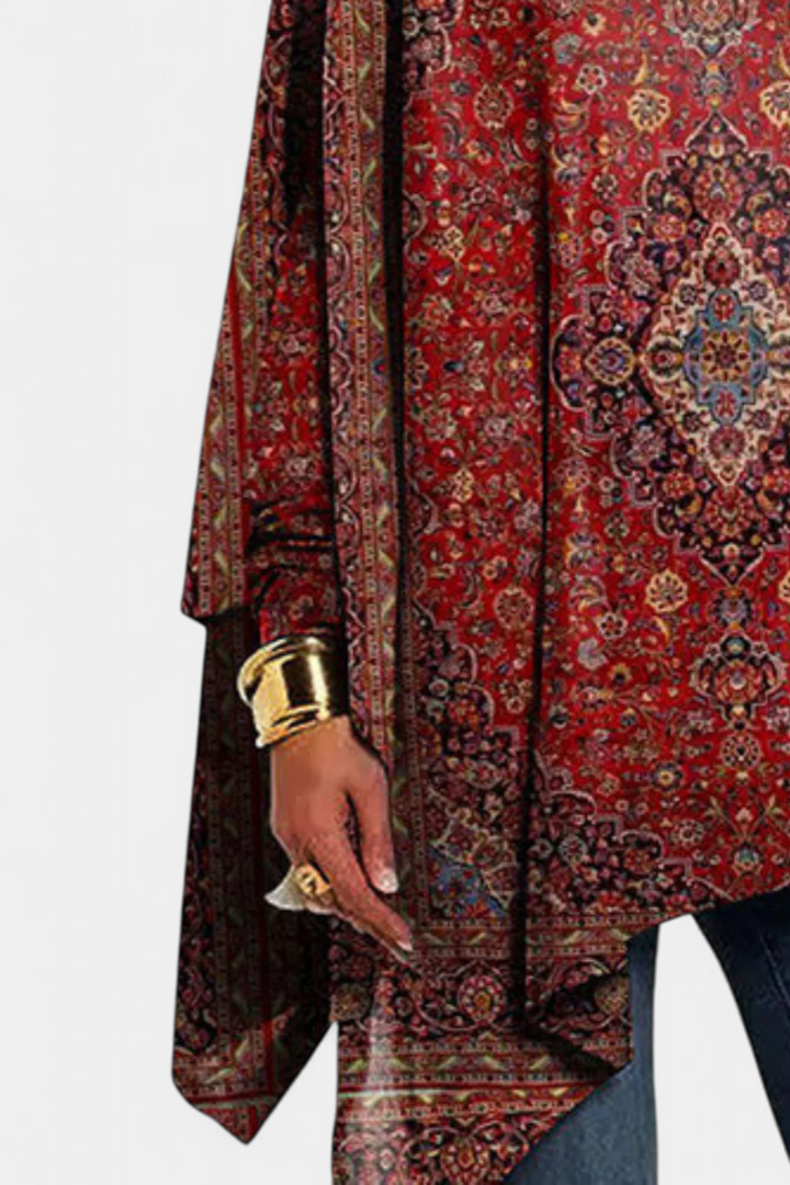 Elegant Boat Neck Andina Jumper