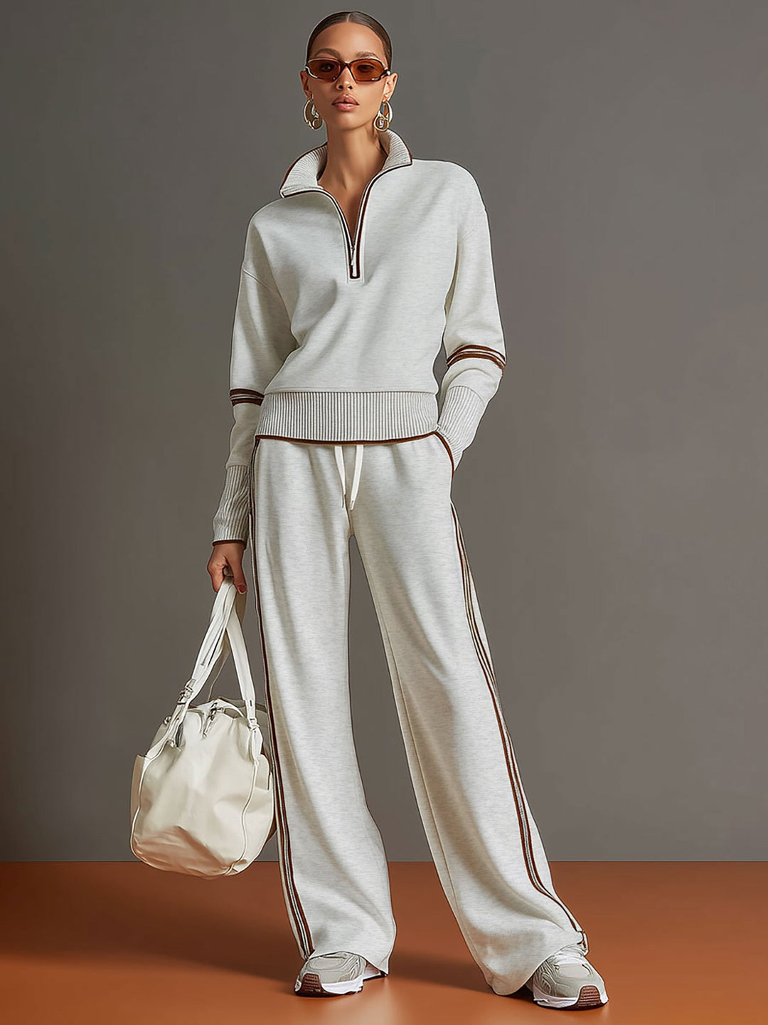Davin™ Retro Sport Half-Zip Set