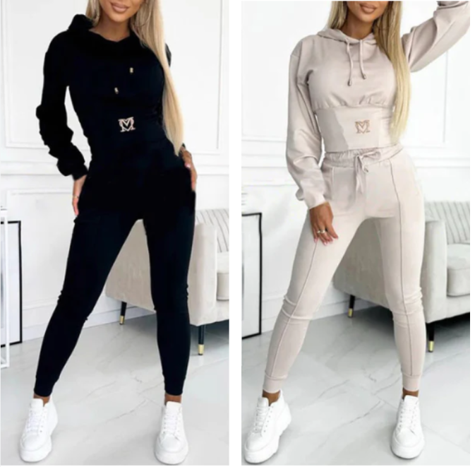 Women’s Hooded Tracksuit Set