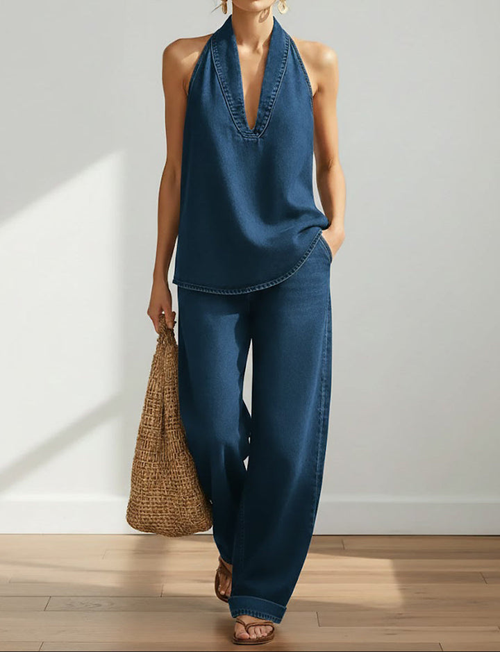 Sienna | Two-Piece Denim Set