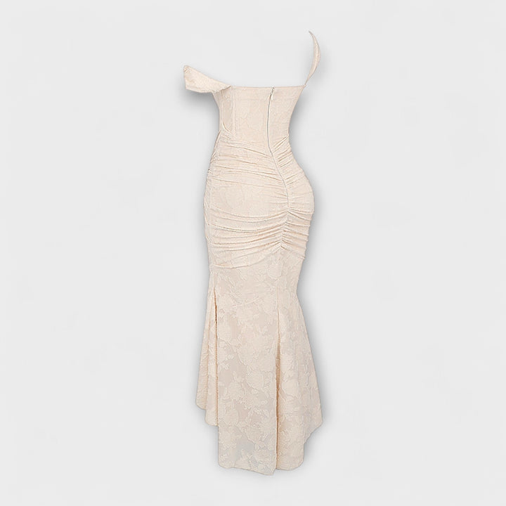 Renske - Elegant and Refined Dress with Corset