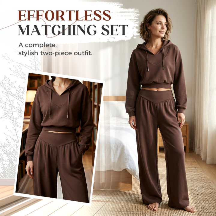 Davin™ Crop Hoodie Co-Ord Set
