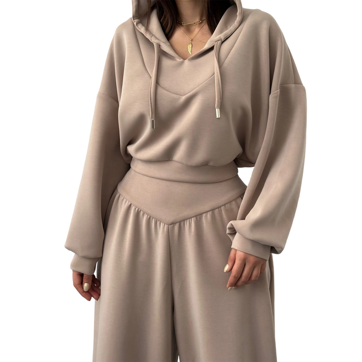 Davin™ Crop Hoodie Co-Ord Set