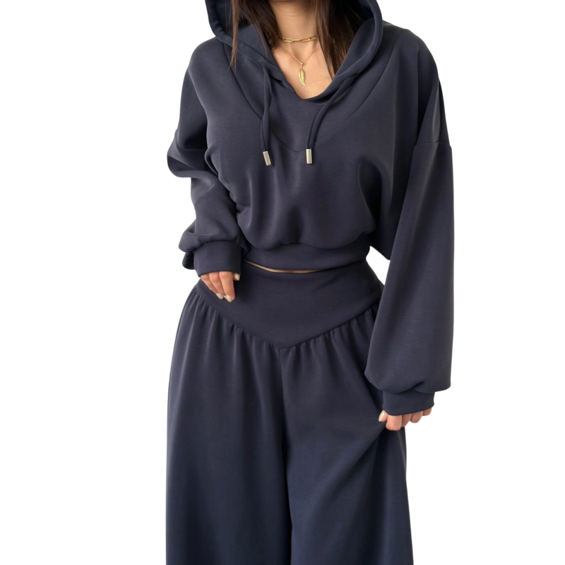 Davin™ Crop Hoodie Co-Ord Set