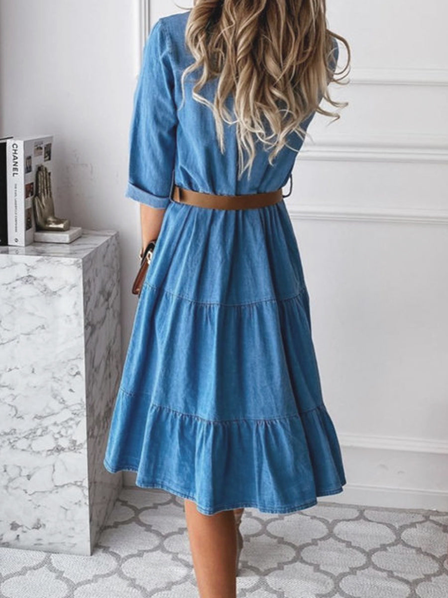 Louisa | Smart Casual Denim Dress