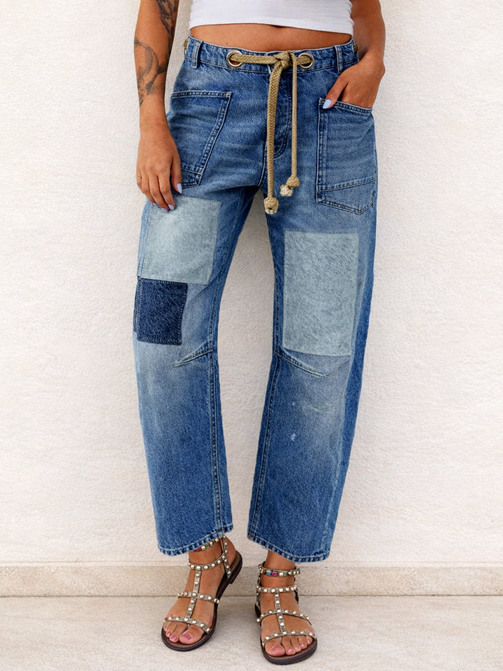 Maisie | Patchwork Jeans